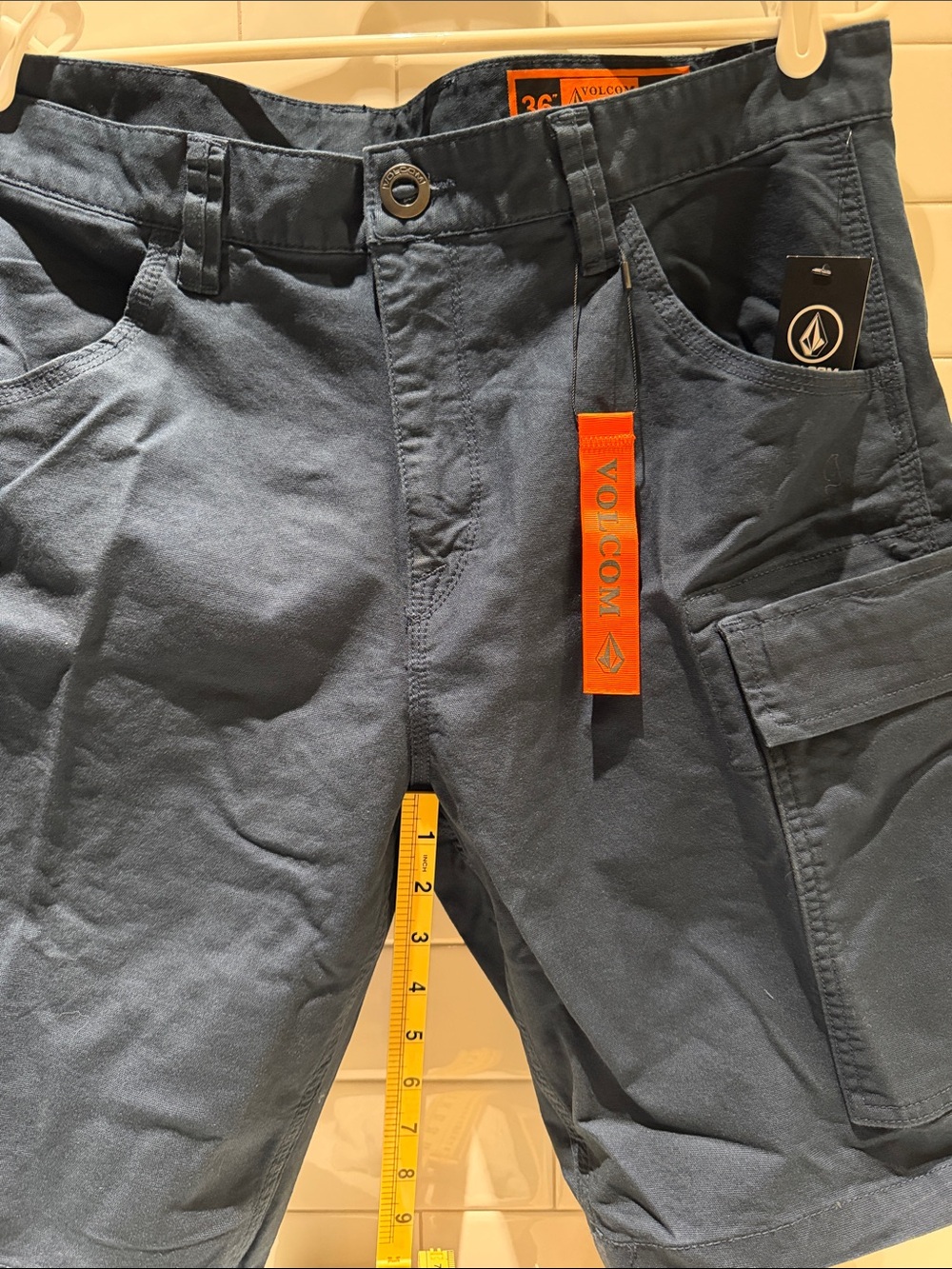 NWT 36 Volcom Men's Caliper Workwear Work Shorts - Picture 5 of 6